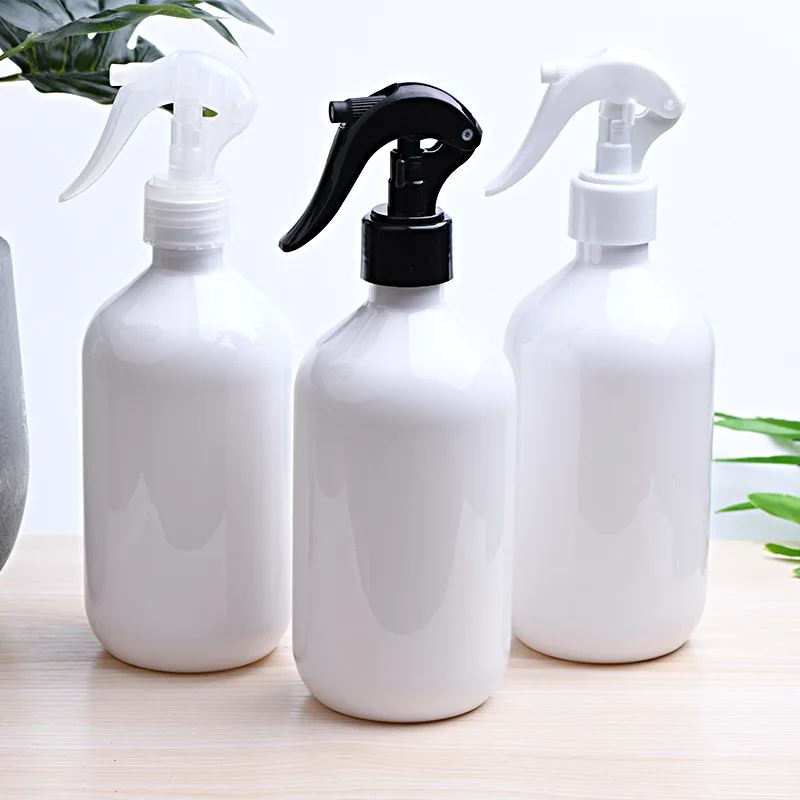 500ml round Mouse spray Hand button hair cleaning fluid spray bottle for Beauty Salon Tools