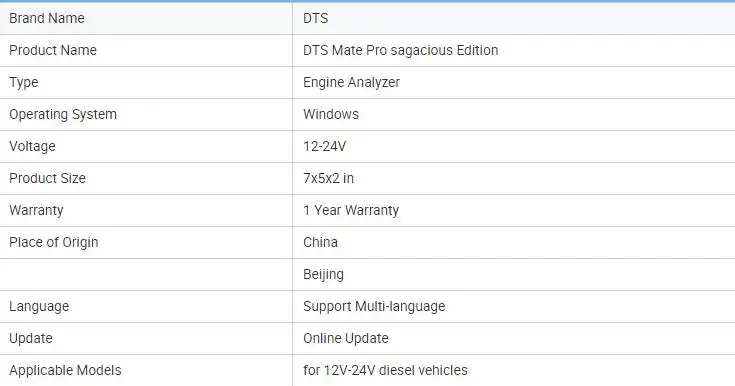DTS Mate Pro sagacious Edition диагностический инструмент для грузовика программатор считыватель кода двигателя сканер дизельного автомобиля