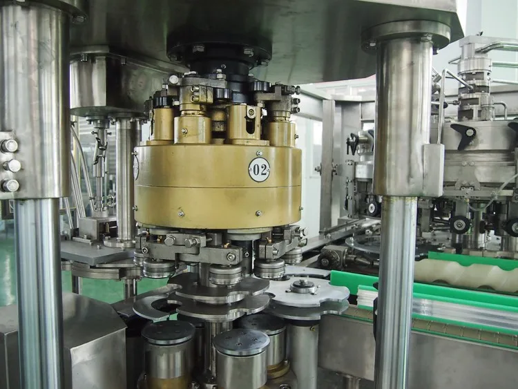 Full Automatic Line Aluminum Tin Can Soda Beer Washing Filling Sealing