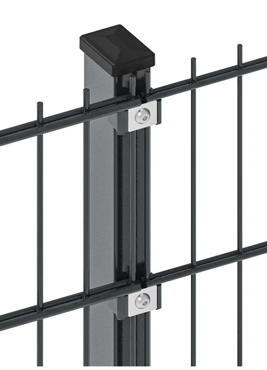 Galvanized Welded Powder Coated Metal 2d Twin bar 868/656 Double Rod Mat Bilateral Wire Mesh Fence Panels