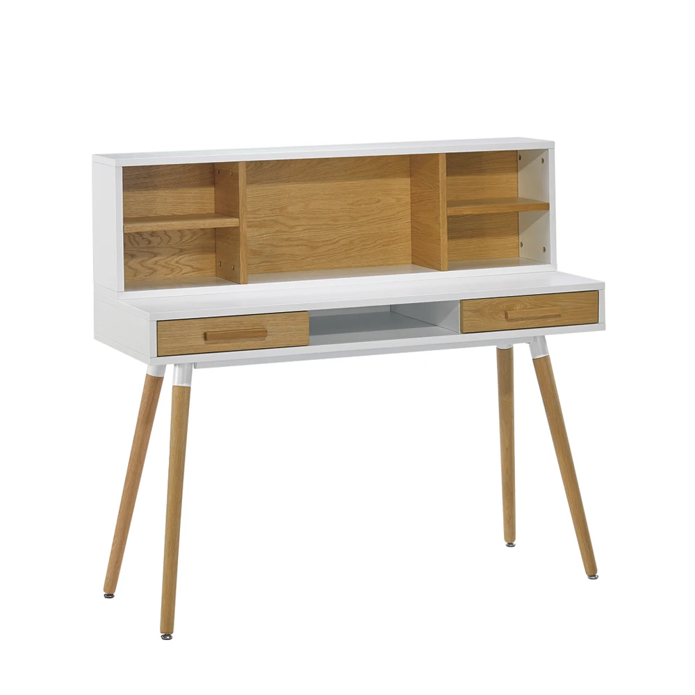 Scandinavian Style Office Desk Modern Wood Desk New Design Work Desk Office Furniture Commercial Furniture Wooden Panel
