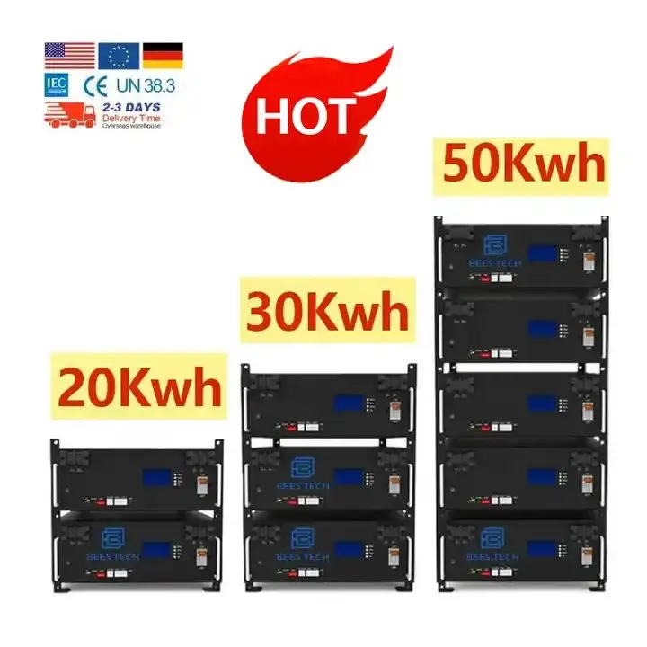 5KWH-80KWH 48v 100ah 200ah 300ah монтируемый в стойку литий-ионный Аккумулятор LifePO4