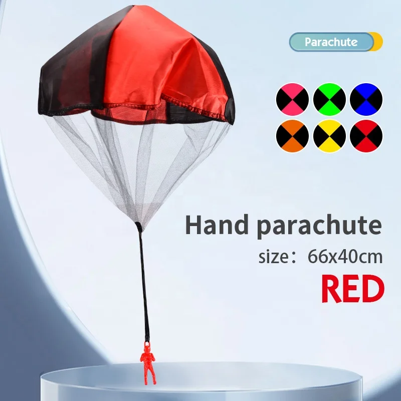 Manufacturers direct sales children hand throwing parachutes air parachute with soldiers outdoor sports toys wholesale