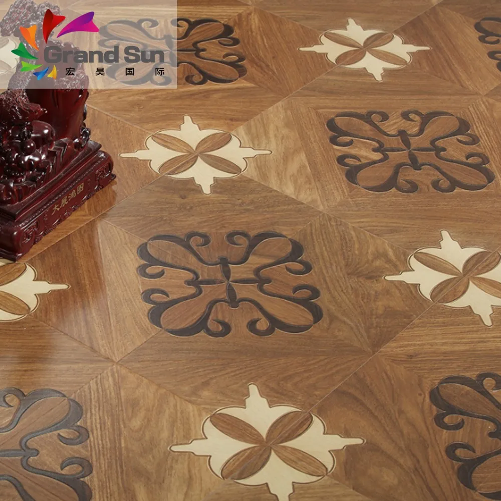 High quality 8mm 12mm MDF HDF Laminate Flooring AC3 Wear layer Wood Laminate Flooring for Canada