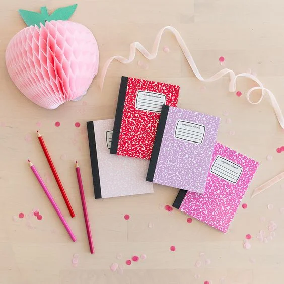 Custom High Quality Plain Hardcover Grid notebook student grid exercise notebook