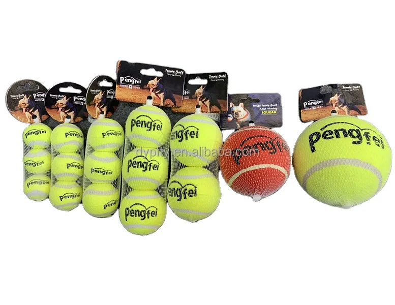 New Hot Selling Bulk Hollow Bouncy Rubber Tennis Balls Juggling Balls With Customized Logo Printed Sports Toys