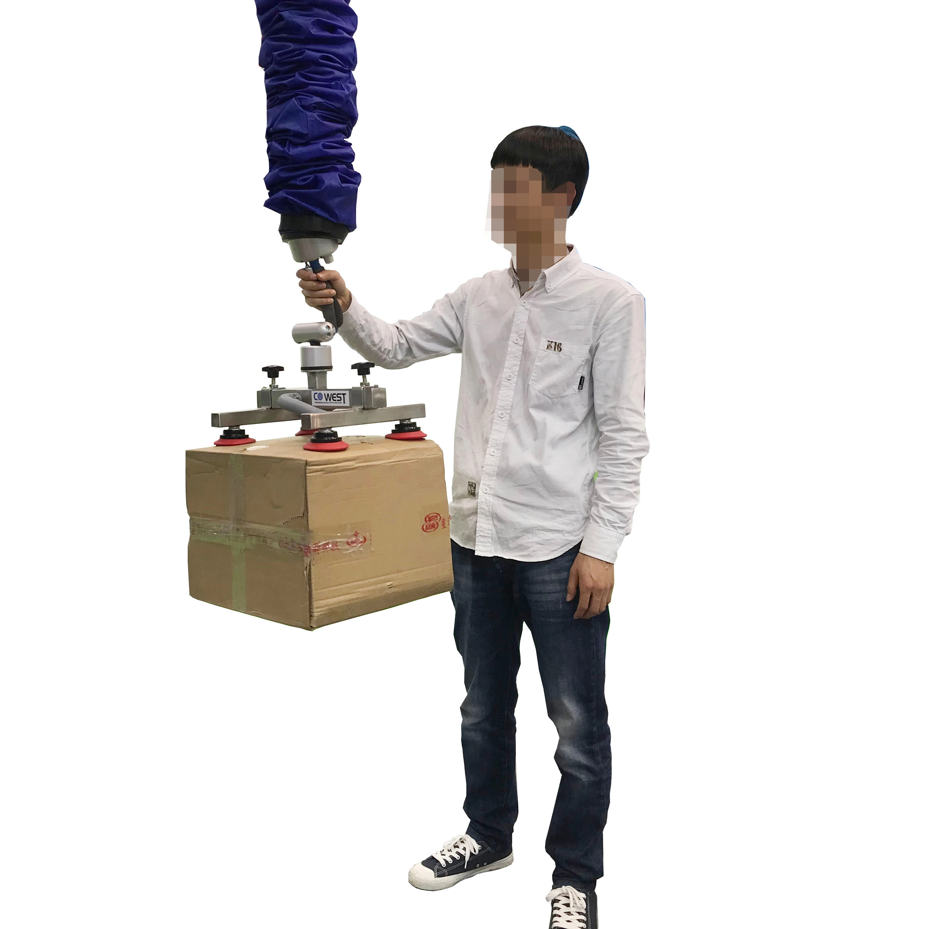 
removable vacuum tube lifter for 35kgs boxes from China Cowest 