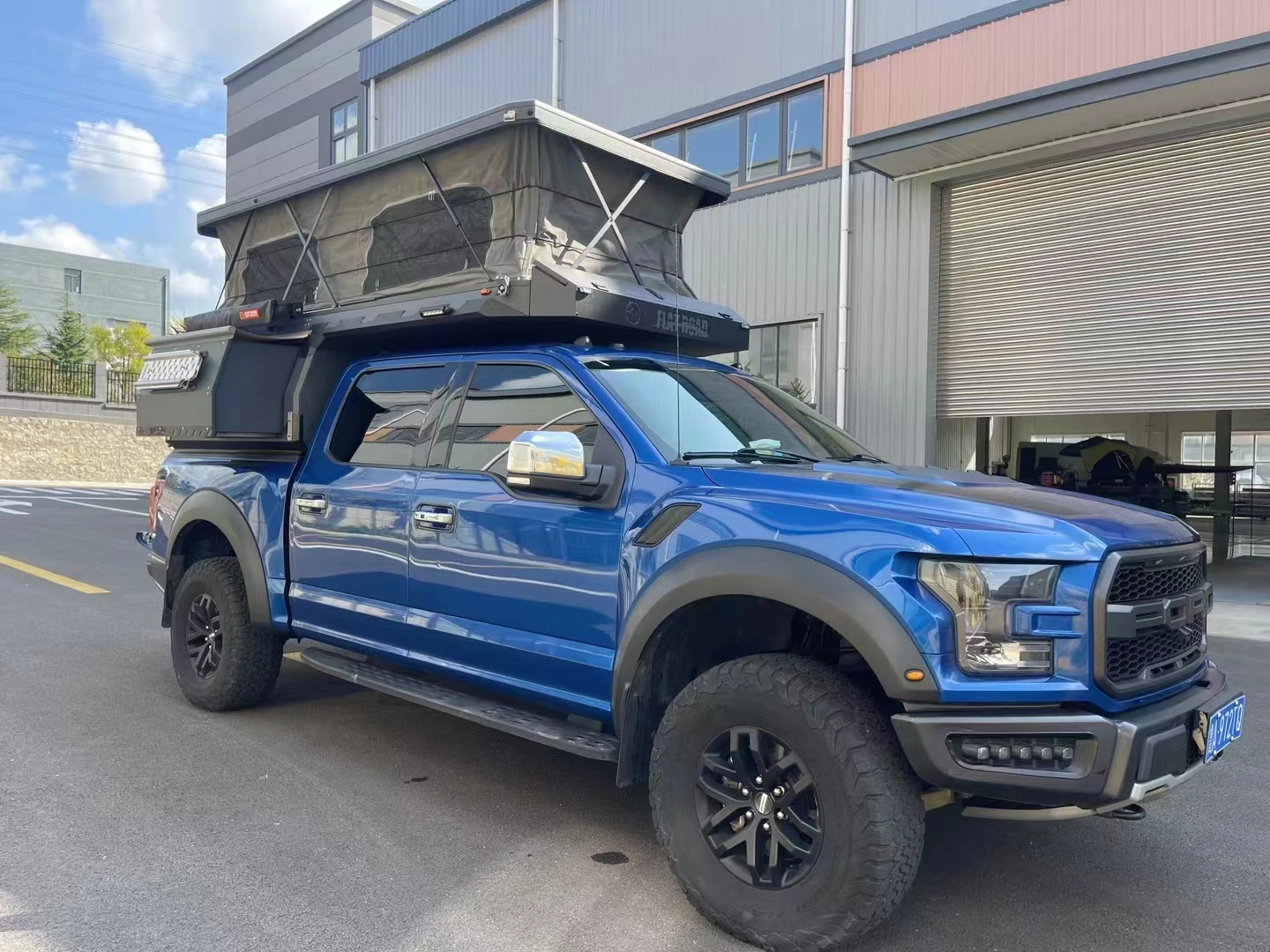 Slide In Pickup Camper Truck 8 Foot Light Pop Up truck camper Popup Camper For Truck