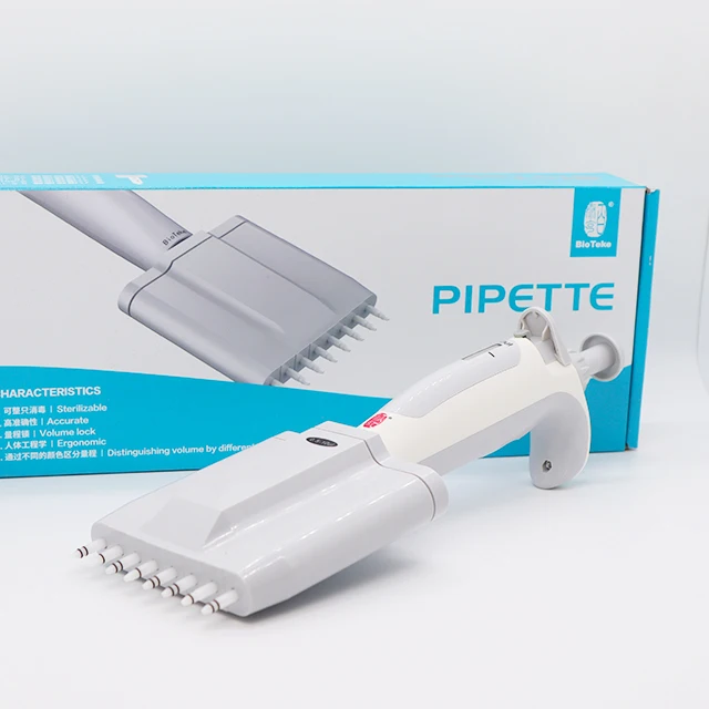 Bioteke Single Channel Adjustable Volume Micropipette 0.1ul-10ml for laboratory pipette