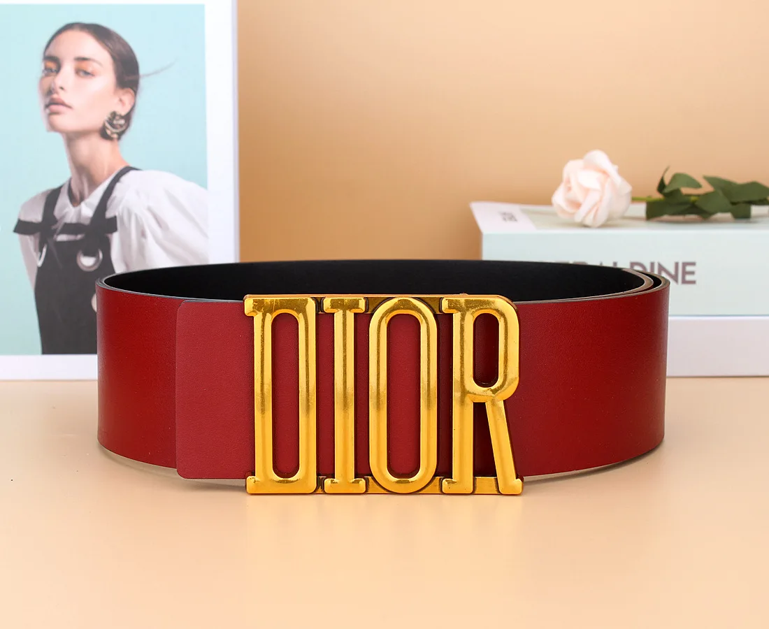 Whole Sale Rate Customized Gold Ly Buckle Leather Belt In High Quality