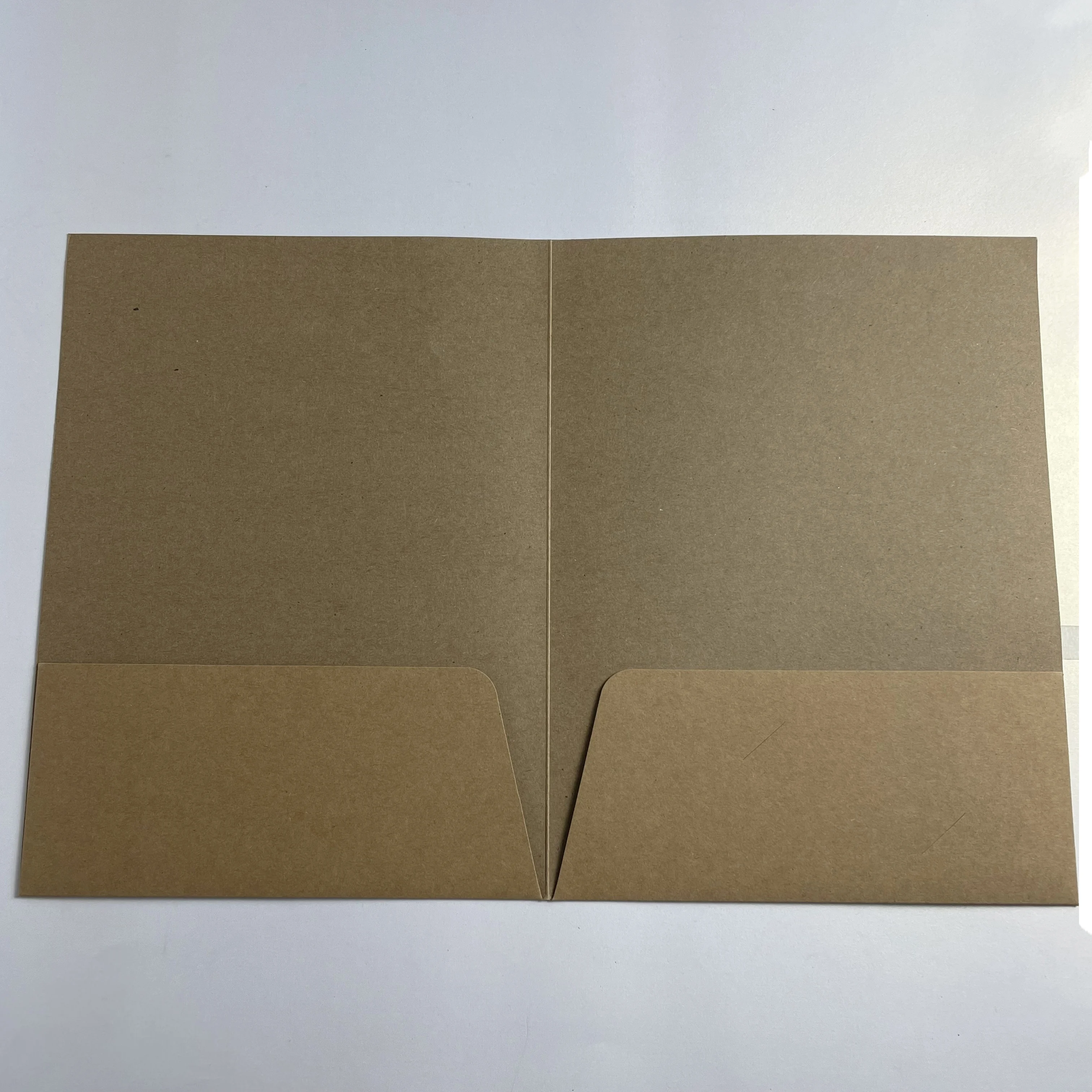 Wholesale Recycled Kraft Paper Folder Business Office School A4 File Pockets Folders Custom Logo
