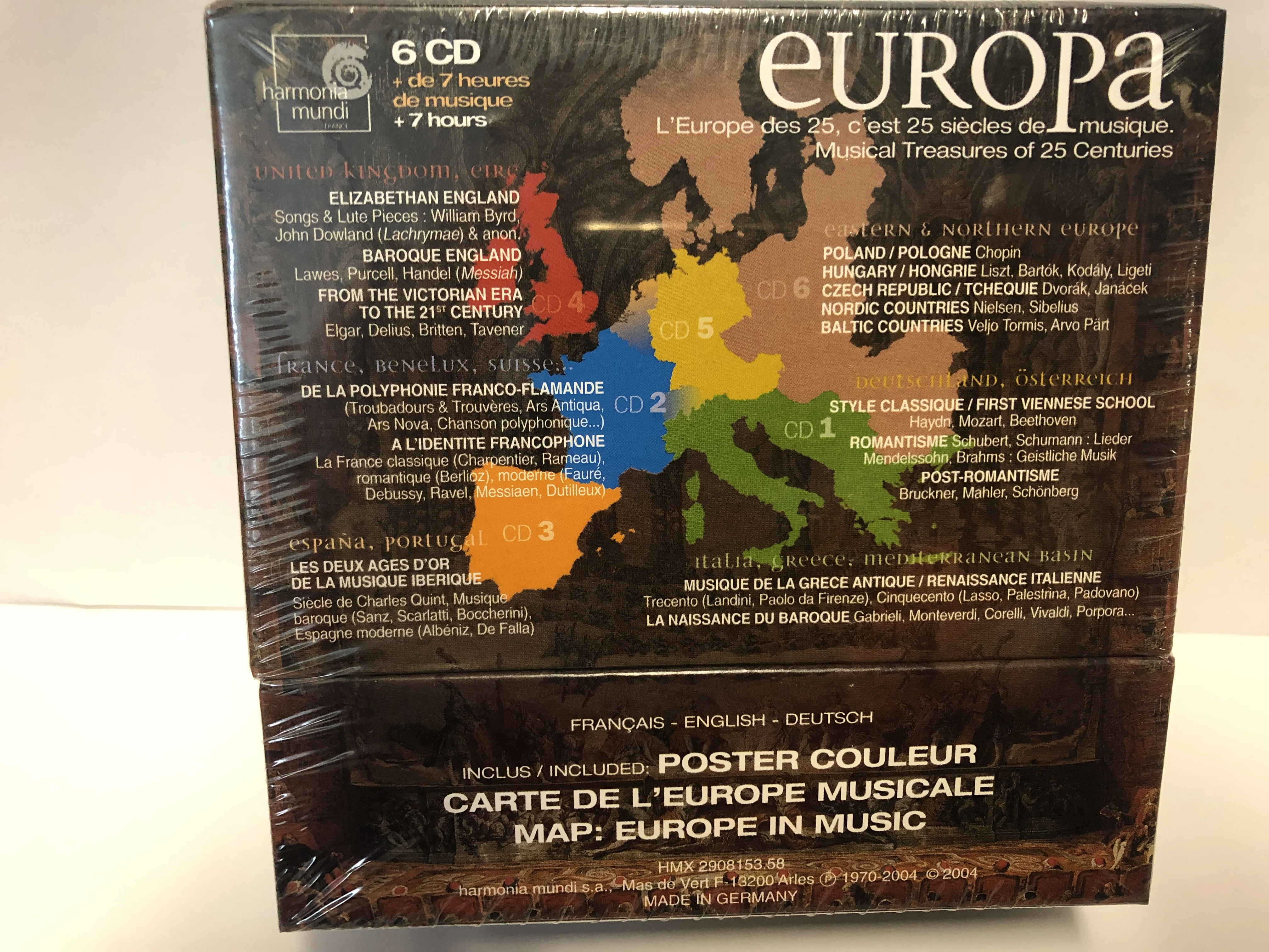 Highly Preferable Best quality Musical Treasures of 25 Centuries - Europe Bro No. 129003