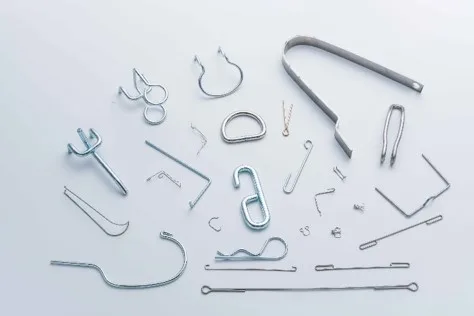 Mechanical Stainless Steel Wire Springs Metal Forms Customized Technical Processed Accessories For Machines OEM Shaped Parts