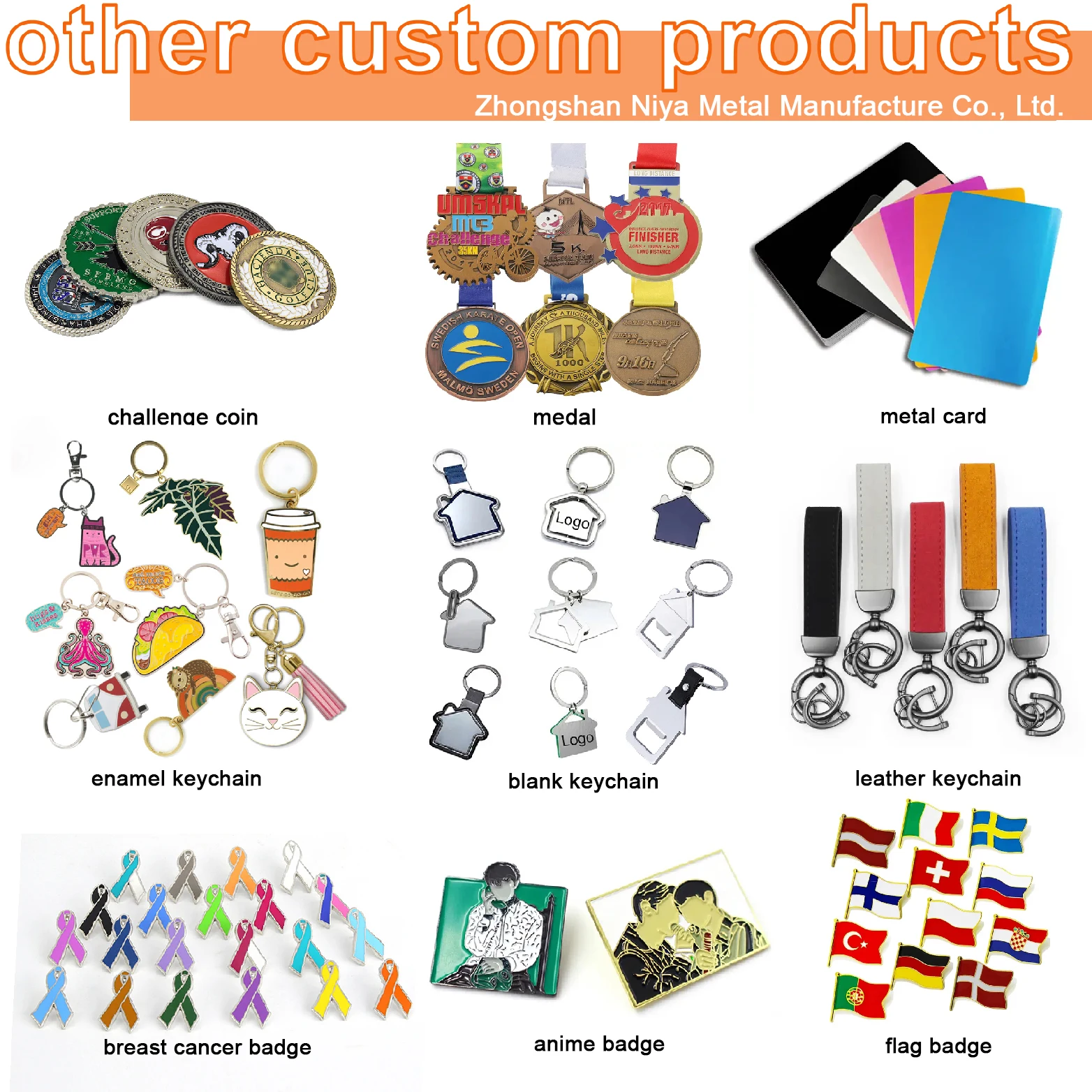 Wholesale Manufacturer Accessories Metal Key Ring Sublimation Luxury Keychain With Logo Designer Car Blank Custom Metal Keychain