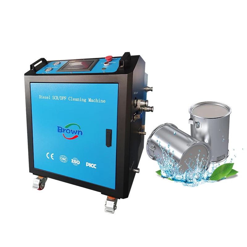 Support Customization Diesel Particulate Filter Cleaning Machine DPF Cleaner BR-SCR-B02 Rated Power 14Kw