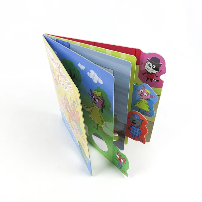 Free Samples ABC Educational Kids Coloring Cardboard Full Color Board Book Printing Sound Module Children Book Printing Services