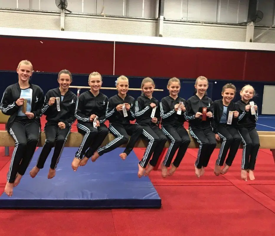 Custom Youth Rhinestone Gear Child Bling Varsity TrainingTracksuits Sublimated Jacket and pants Cheer Warm Up Warmup Sets