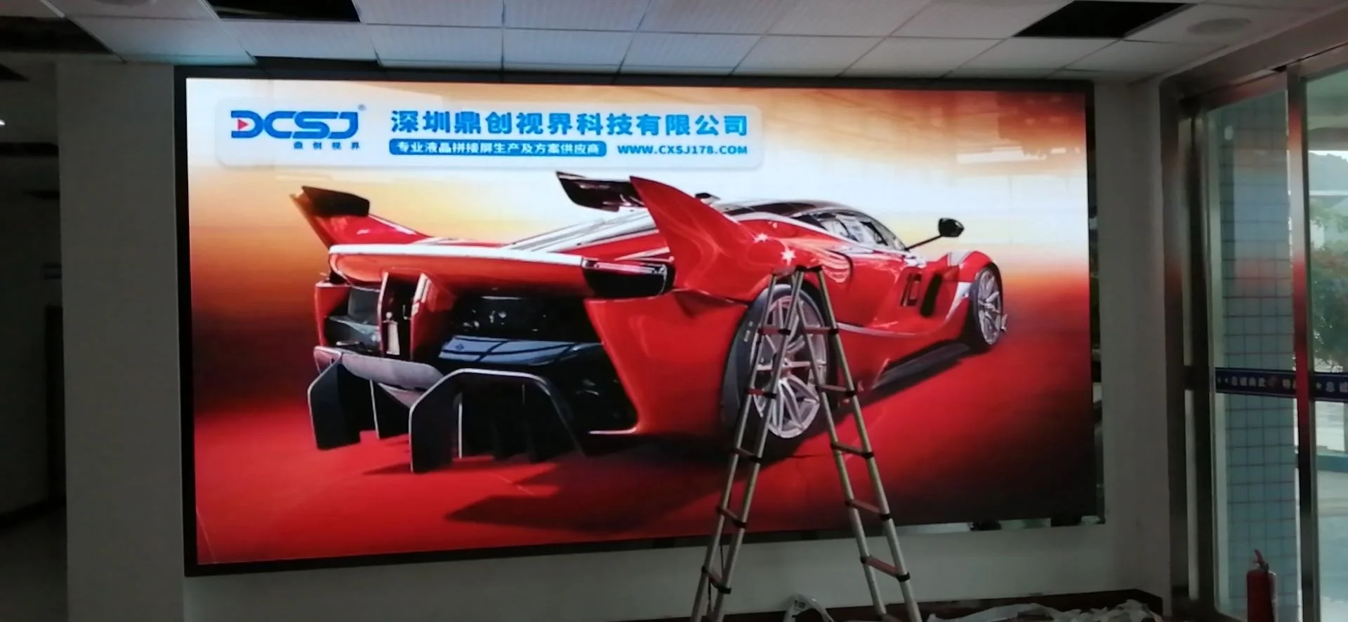65 inch LED advertising screen outdoor HD advertising display