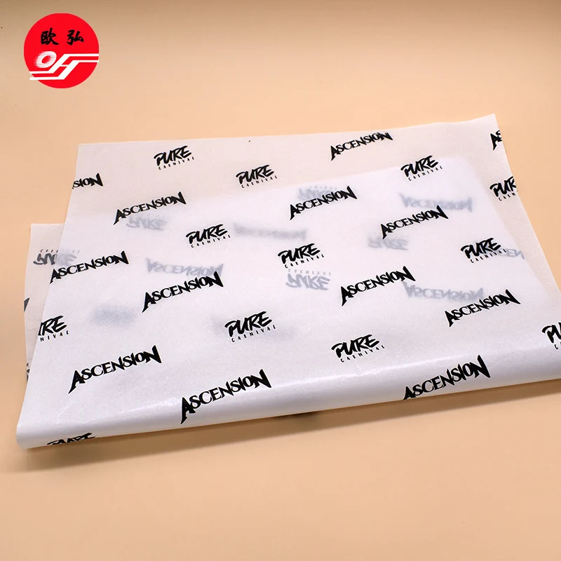 popular tissue paper custom printed logo 30g tissue wrapping paper packaging luxury tissue paper wrapping