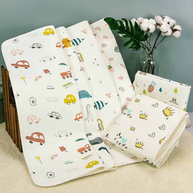 High quality wholesale portable travel waterproof soft disposable diaper changing mats for baby