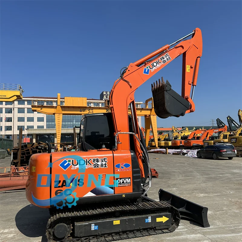 Diying Easy Operation 6t Подержанный мини-экскаватор Hitachi б/у zx60 70 экскаватор с молотком