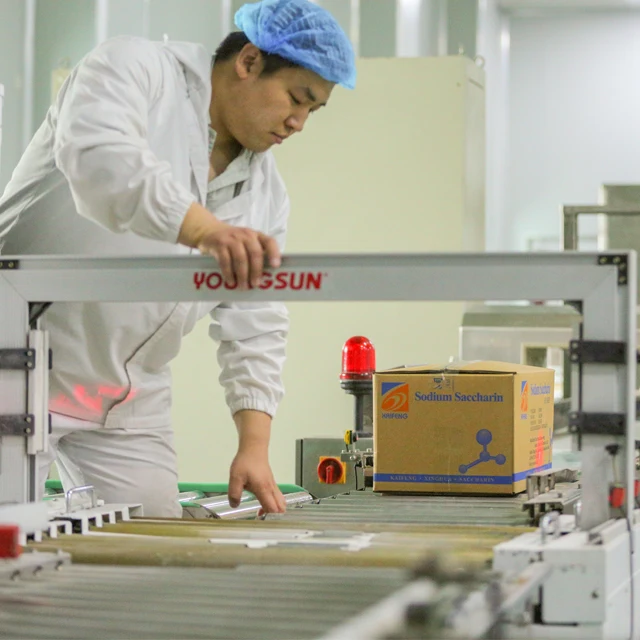 
KAIFENG cake ingredients artificial sweetener 40-80 mesh sodium saccharin powder 