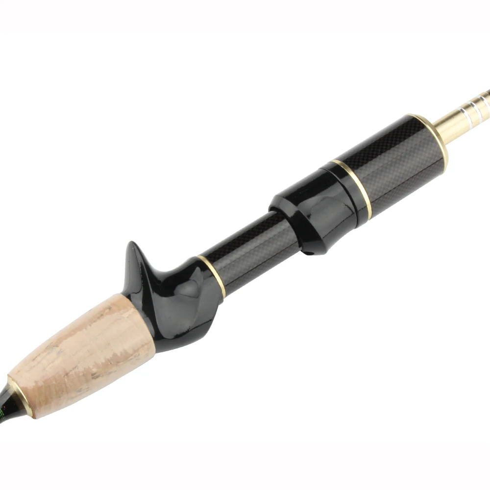 Spinpoler 2 tips Spinning Fishing Rod UL 1.8m Super Light Baitcasting Rods High Carbon Line weight 2-5LB Fishing Pole With Tube