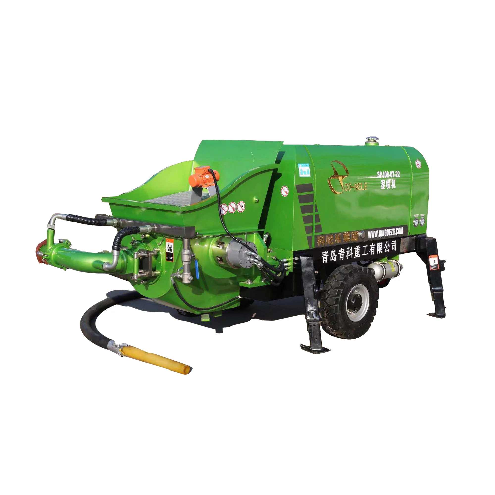 Высококачественная машина для мокрого дробовика для туннеля