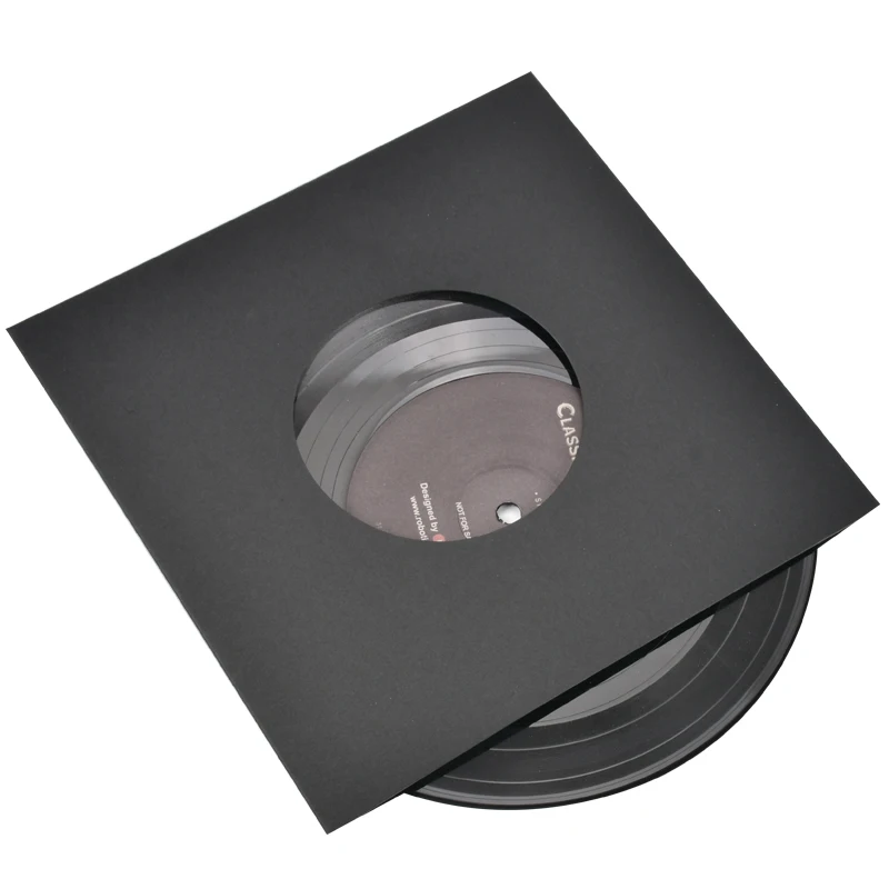 fashionable luxury CD paper sleeve adhesive pvc cd sleeve