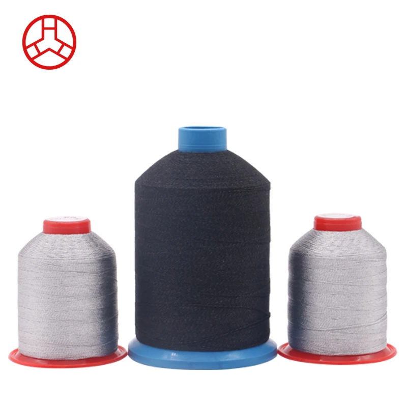 Good Quality and Factory Wholesale Carbon 40s/2 conductive thread stock a lot sylon textile