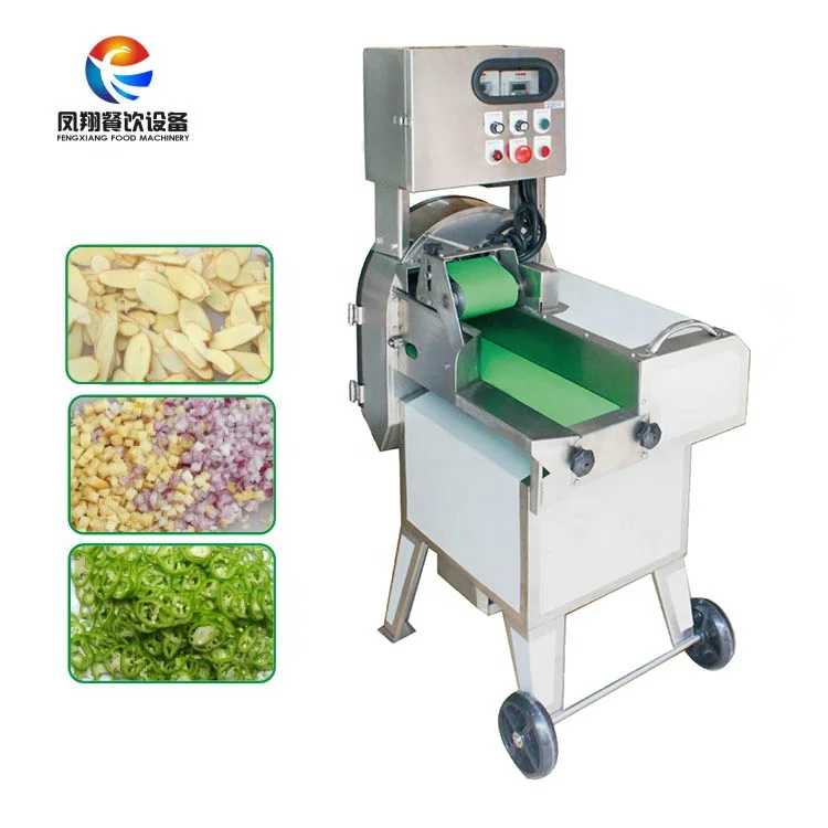 Industrial Automatic Vegetable Fruit Parsely Okra Lemon grass Pepper Cutting Machine