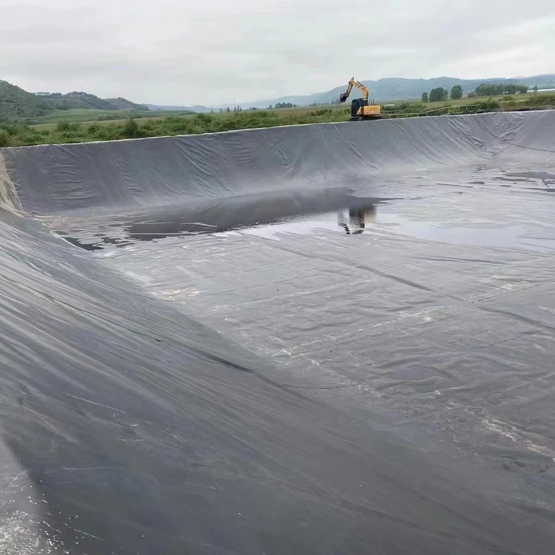 2.0mm Black color HDPE geo membrane pond liner Geomembrane HDPE liner for landfill anti-seepage