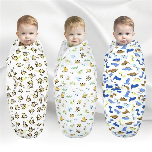 
baby wholesale baby swaddles adjustable swaddle velcro 3 pack baby swaddle for newborn 