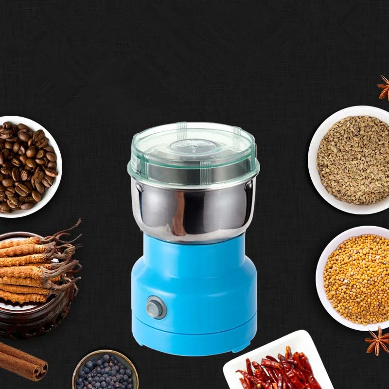 Multifunction Design Portable Kitchen Machine Chili Bean Spices Mill Coffee Grinder
