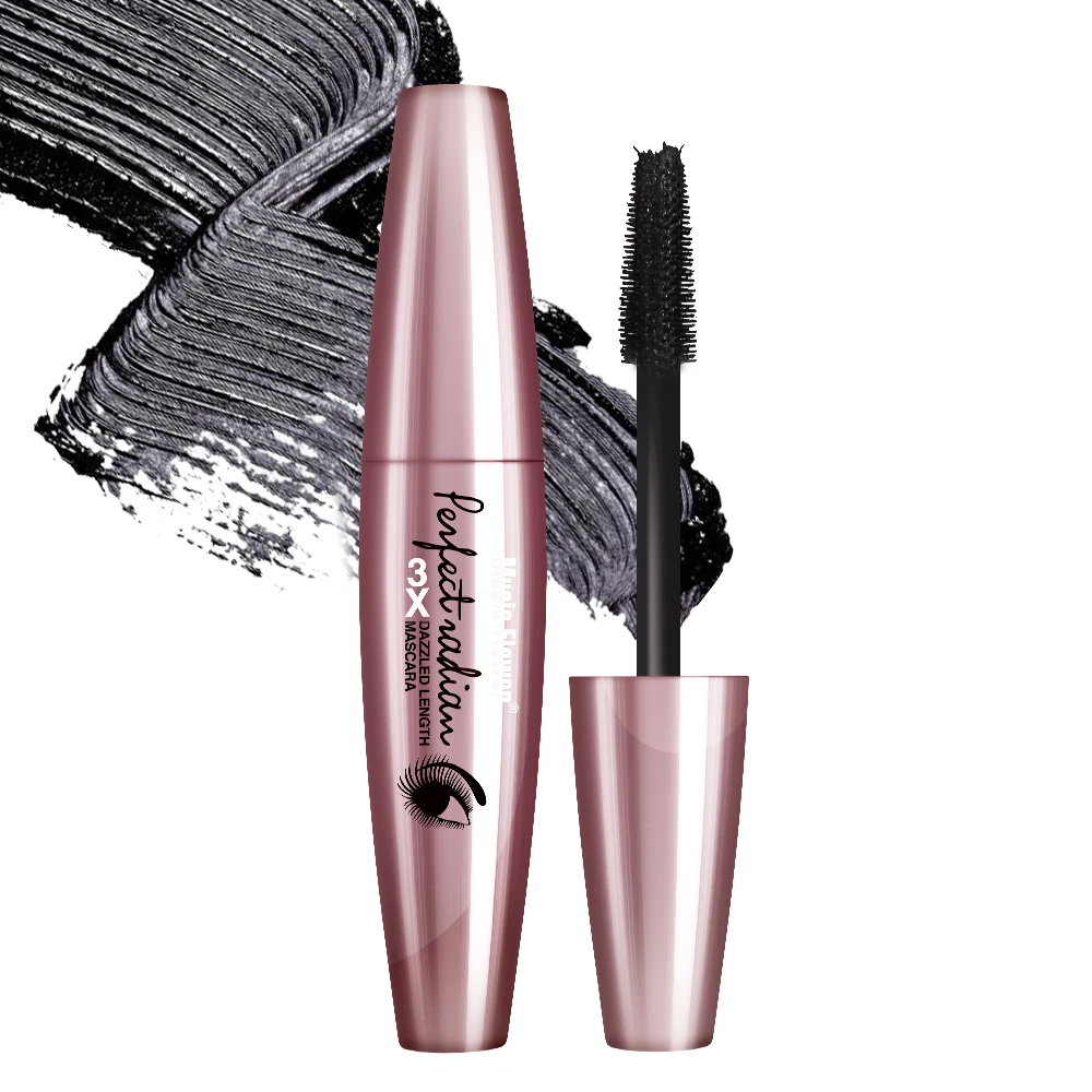 Music Flower Hot Sale Private Label Lengthening Smudge-proof Sweat-proof Thick Curling Waterproof Long-lasting 3d Fiber Mascara