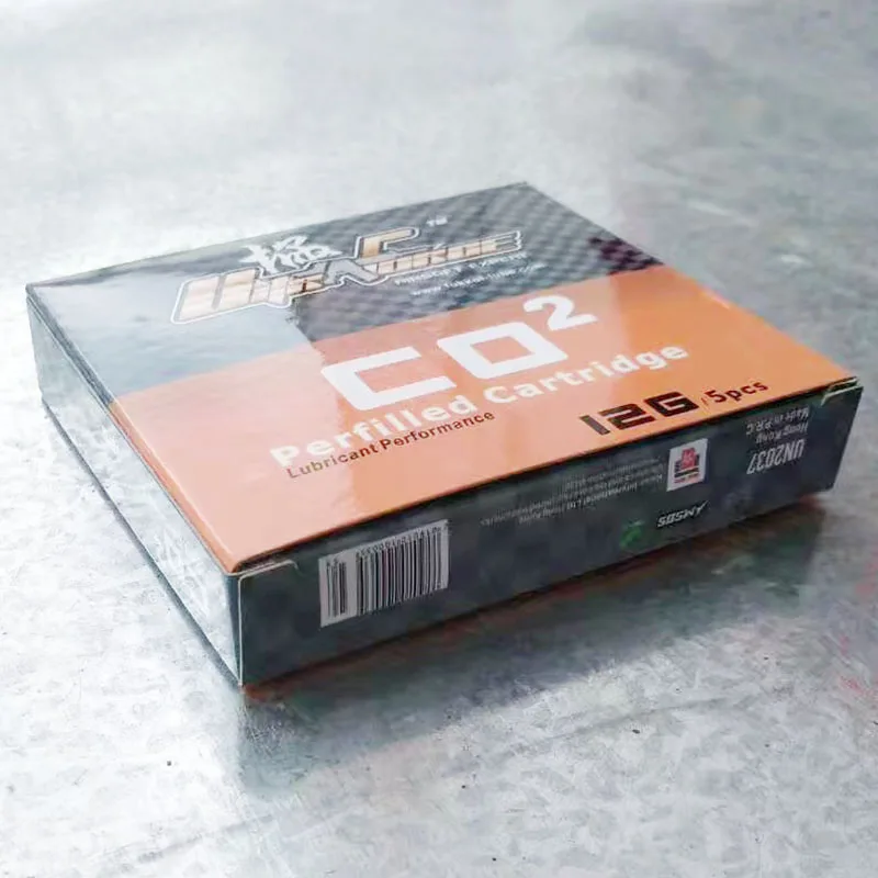 Ultraforce 12g co2 cartridge for paintball OEM co2 factory 12gram co2 capsule