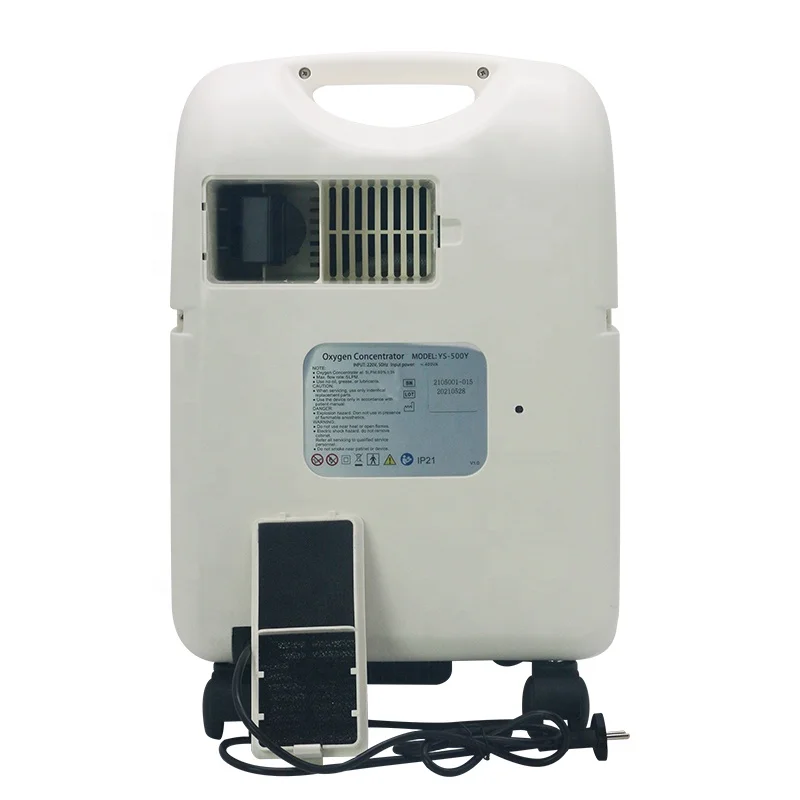 HACENOR Newest 5L 8L 10L Medical Standard Home Use Oxygen Concentrator With 93% High Purity Oxygen Generator