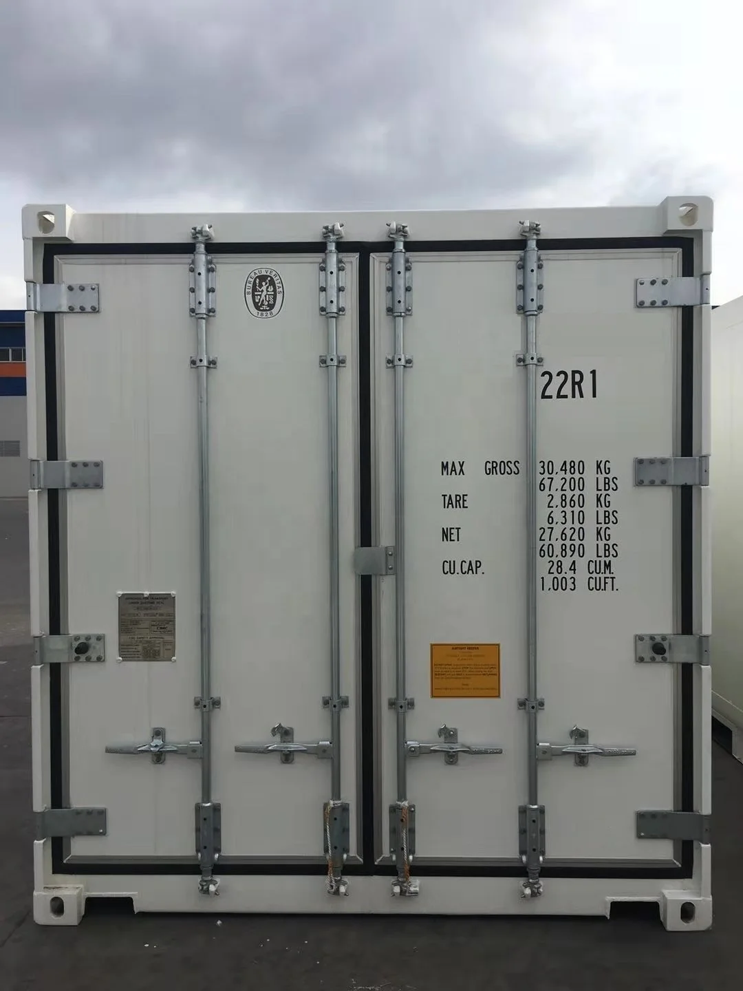  Китайский контейнер для холодильника Reefer 20 футов 40 футов/контейнер морозильной камеры-35