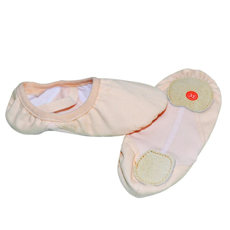 New design canvas split sole ballet dance shoes stretch ballet canvas shoes