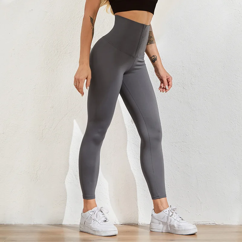 Custom Girl Shape Wear  Hip Lifting Pants 360 Full Body Shape Wear Women High Waist Body Fitness Leggings For Stomach