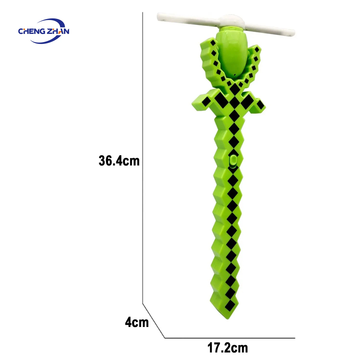 Light up windmill toys 5 light up pixel windmill for kids Spinning Windmill Luminous Toy For Child Gift