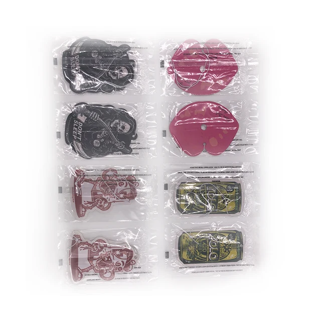 Factory supply wholesale Custom Printing Funny Car Air Freshener with Logo