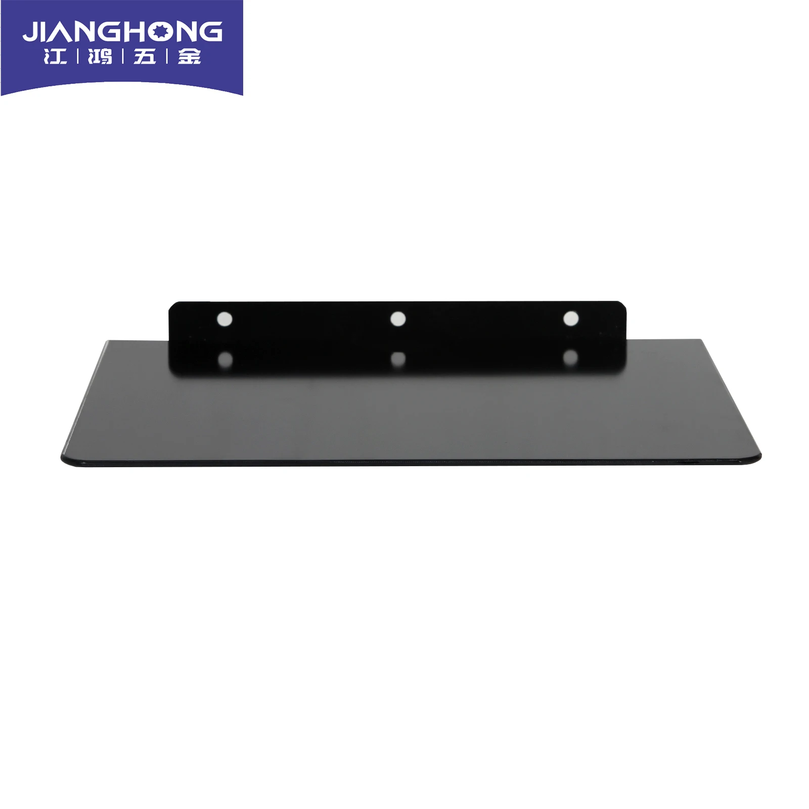 Professional Set-top Box Glass Wall set top box tv mount dvd wall bracket