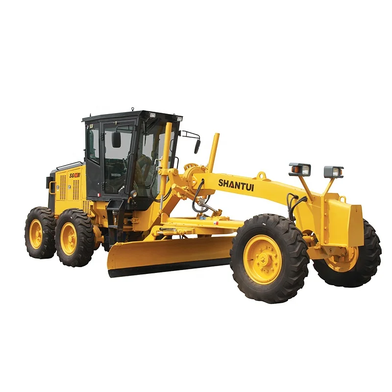 Строительная площадка Shantui, Выравнивающая модель малогабаритных моторных грейдеров SG14 от производителя