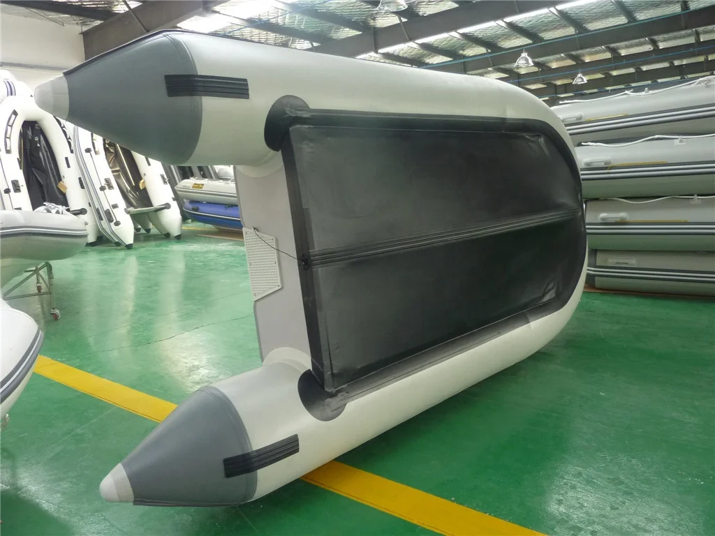 Hot 380 6 Persons High Speed PVC Rescue Inflatable Sport Boat with Aluminum Floor