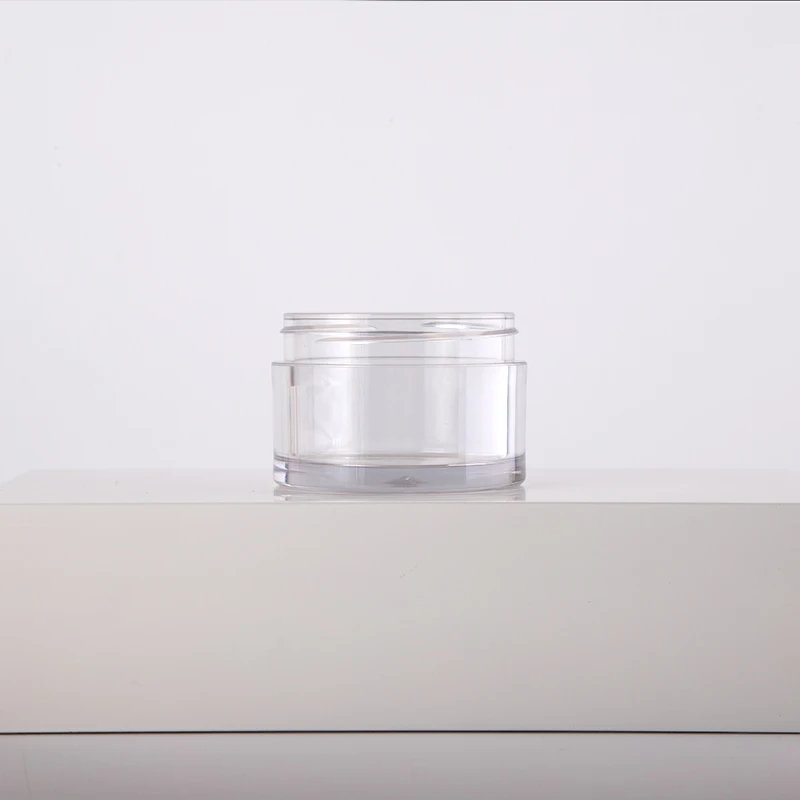 50g 100g 200g 250g 300g 400g 8OZ PETG Luxury Plastic Cosmetic Container Frost Cream Jar with pink lids for Acrylic Powder jars