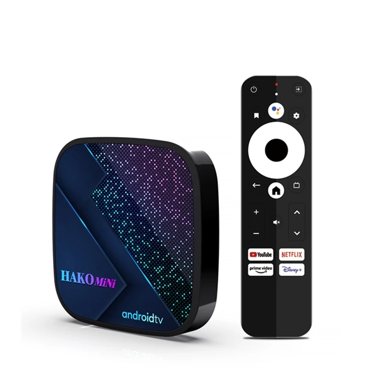 Newest Google Certified HAKO MINI Y4 ATV Android TV Box 2GB 8GB Dual WiFi Amlogic S905Y4 Android 11 Netflix 4K Smart Set Top Box