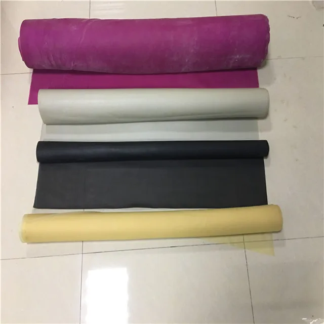 Прозрачный черный эластичный латексный лист в рулонах