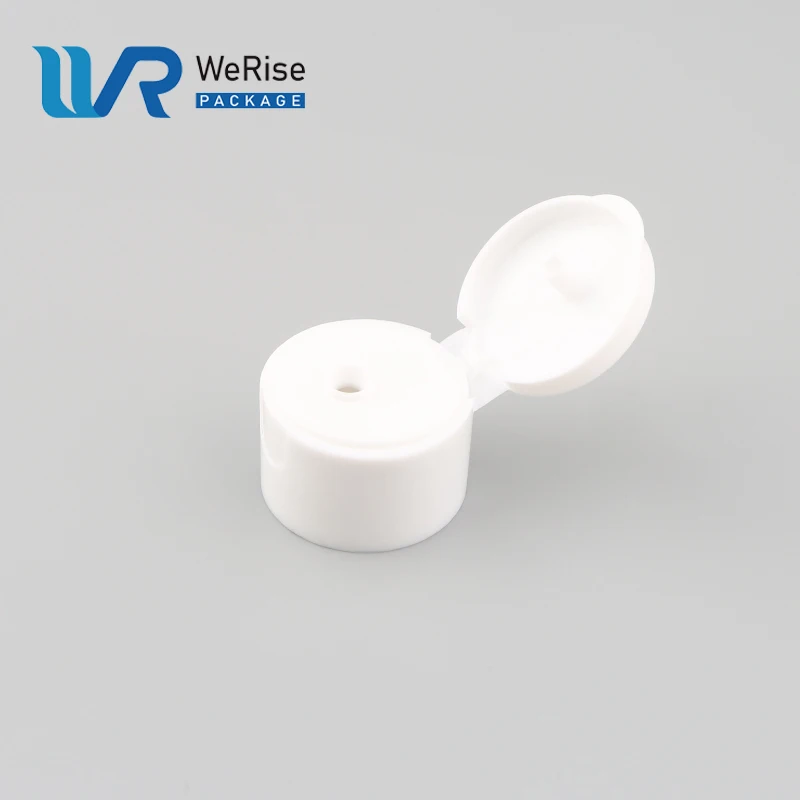 FACTORY DIRECT 18MM 20MM 24MM 28MM COSMETIC PACKAGING BOTTLE CAPS PLASTIC FLIP TOP CAP LIDS