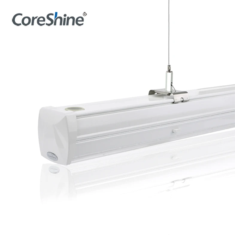 Coreshine Шэньчжэнь поставщик светодиодных светильников 160lm/w линейная система транкинга